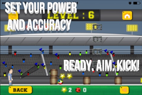 Football Soccer Mania Kick Shooter Sport Skill Challenge Game screenshot 3