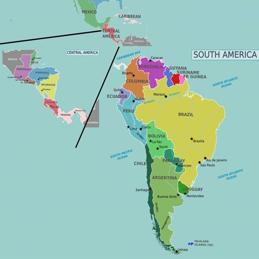 Many Latin American Countries 8