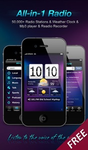 All-in-1 Radio Free screenshot #1 for iPhone