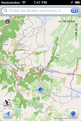 Les 2 Alpes Ski and Offline Map screenshot 3