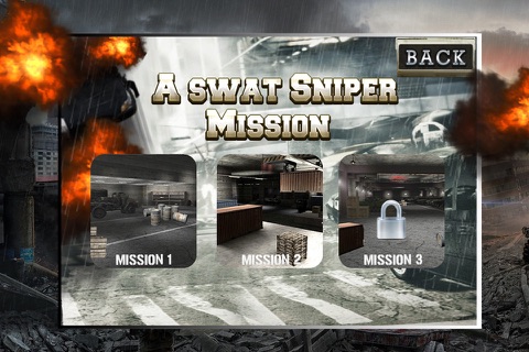 A SWAT Sniper Mission - FPS Elite Ops Squad Free Game screenshot 2