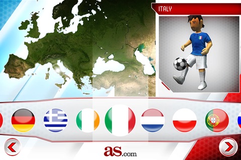 Striker Soccer Euro 2012: dominate Europe with your team screenshot 4