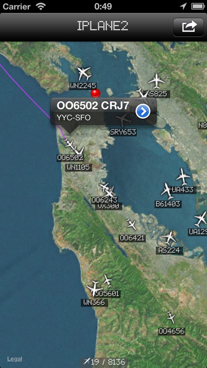 iPlane 2 - Flight Info + Status + Radar Tracker