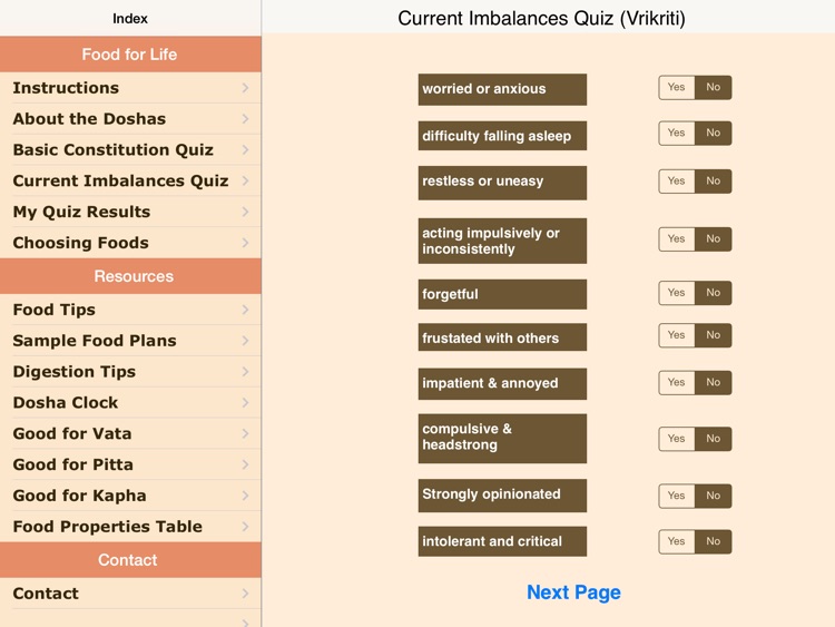 Dosha Diet: Ayurveda Food Planner screenshot-3