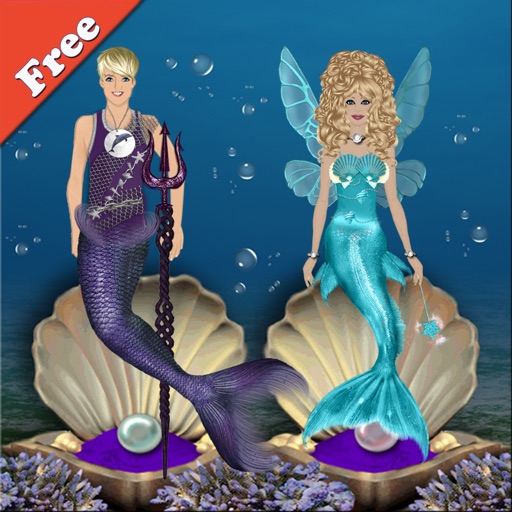 Mermaid Magical Dress Up iPad Edition icon