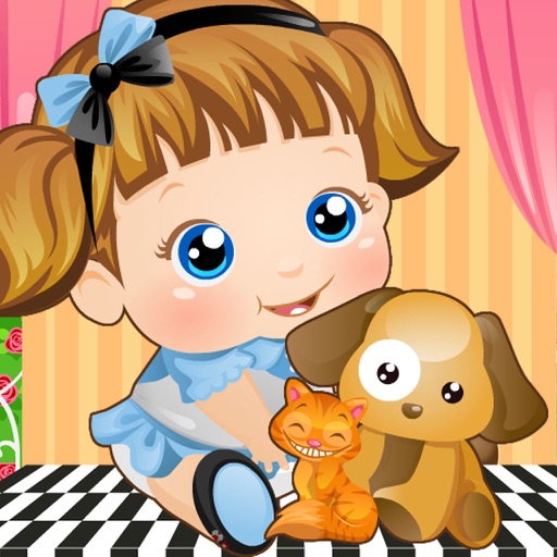 Cute Baby Care : Diaper Change & Bathing & Dressing Icon