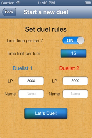 Duel Calculator Yu-Gi-Oh! Edition screenshot 2