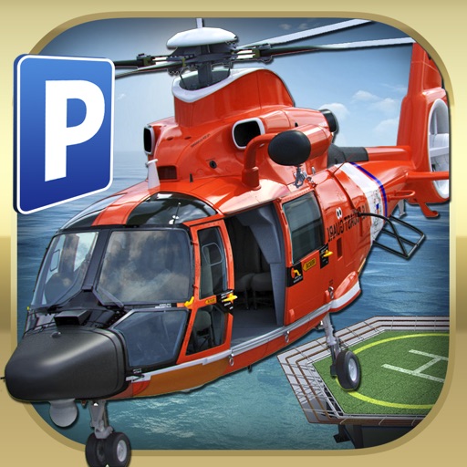 3D Helicopter Parking Simulator Games - Real Heli Flying Driving Test Run Park Sim Game iOS App