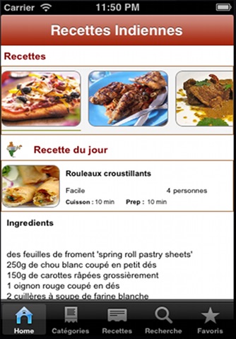 Ma Cuisine Indienne screenshot 2