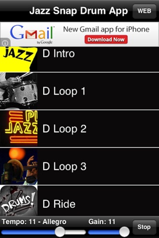 Jazz Drum Loops screenshot 3