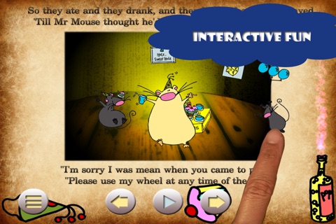 Mr Mouse : Kid's Books Interactive - for iPad and iPhone screenshot 3
