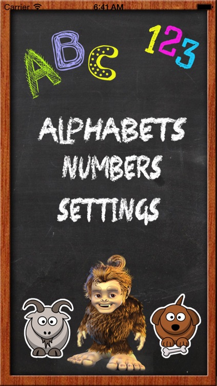 Write ABC and Numbers