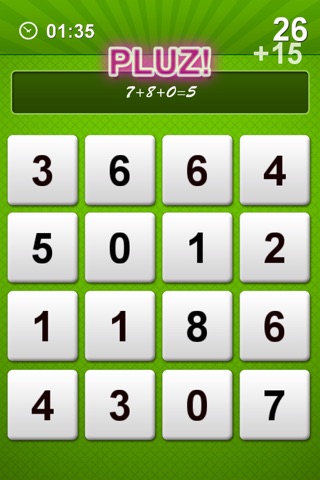 Pluz - Numbers can also be fun if you play with friends screenshot 2