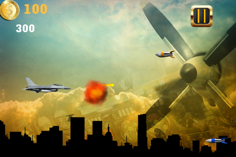 War Jet Dogfights in the Sky: Free Combat Shooting Game screenshot 3