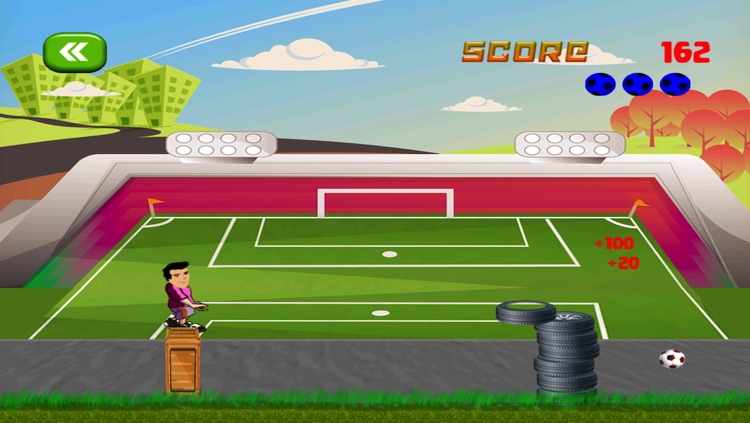 Football ball shooting contest university championship - Free Edition