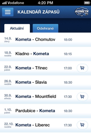 HC Kometa screenshot 4