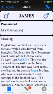 name encyclopedia - collection of names meaning and history iphone screenshot 1