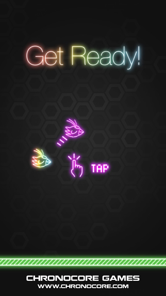 #2. GeoBird - The tiny story of the neon bird extended (iOS) 由: Stefan Kogler