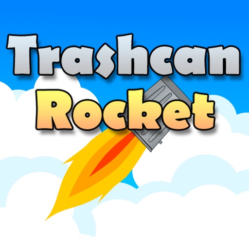 Trashcan Rocket Icon