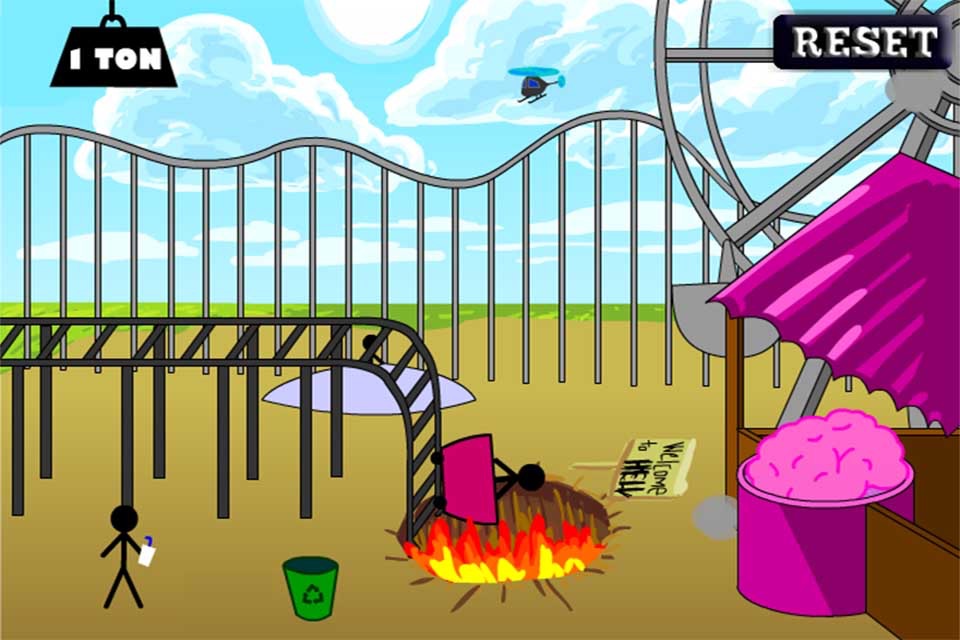 Stick Save 2 - Theme Park screenshot 2
