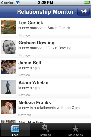 Relationship Monitor for Facebook