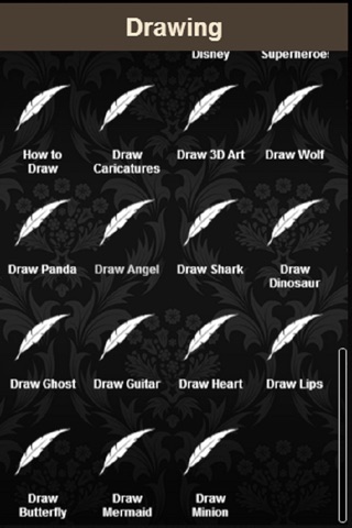Drawing - Learn How To Draw Through Video Tutorials screenshot 2
