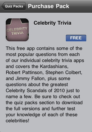 Celebrity Trivia Quiz screenshot 2