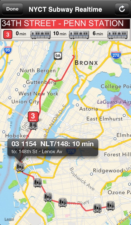 NYCT Subway - Never miss your transport