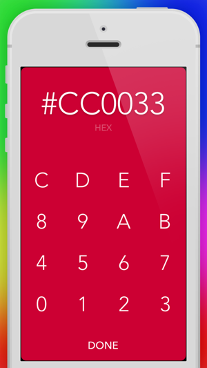 ‎Colour Picker — RGB & HEX Colour Converter Tool Screenshot
