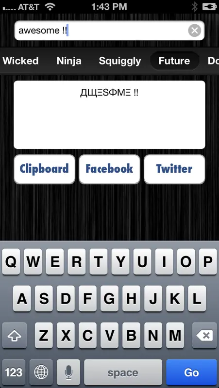 Status Styler screenshot 1 of 2