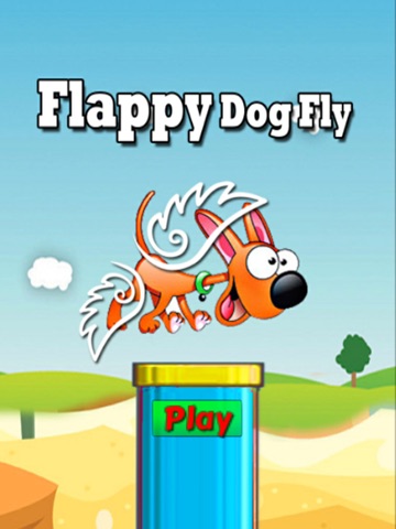 Flappy Dog Flyer - Avoid Monster Bird HD screenshot 2