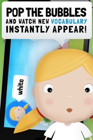 Learn English for Toddlers - Bilingual Child Bubbles Vocabulary Game screenshot 3