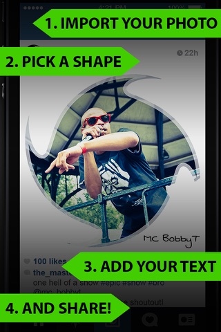 Shapey - Shape Frames for Your Photos (Instagram Edition) screenshot 2