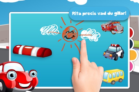 Free Kids Puzzle Teach me Cars Cartoon: Learn how the cars drive, the planes fly and the trains ride screenshot 2