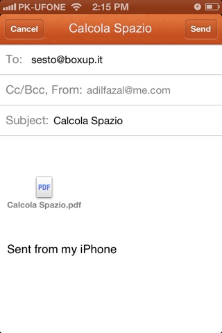 Calcola Spazio screenshot 4