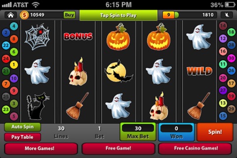 Scary Slots: Spooky Creepy Freaky Edition screenshot 4