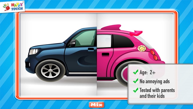 Cars Mixing Game for Kids (by Happy-Touch) Free(圖1)-速報App