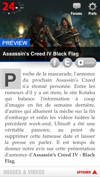 Jeuxvideo24 - Le premier magazine de jeux vidéo 100% gratuit