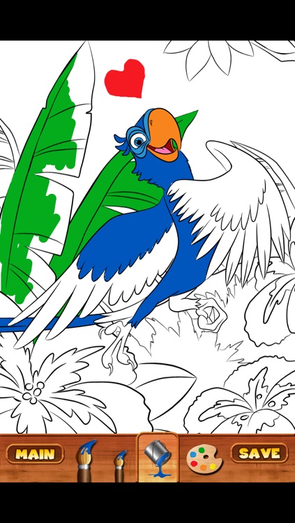 Rio The Movie, Coloring with Blu by Fox Mobile Entertainment, Inc.