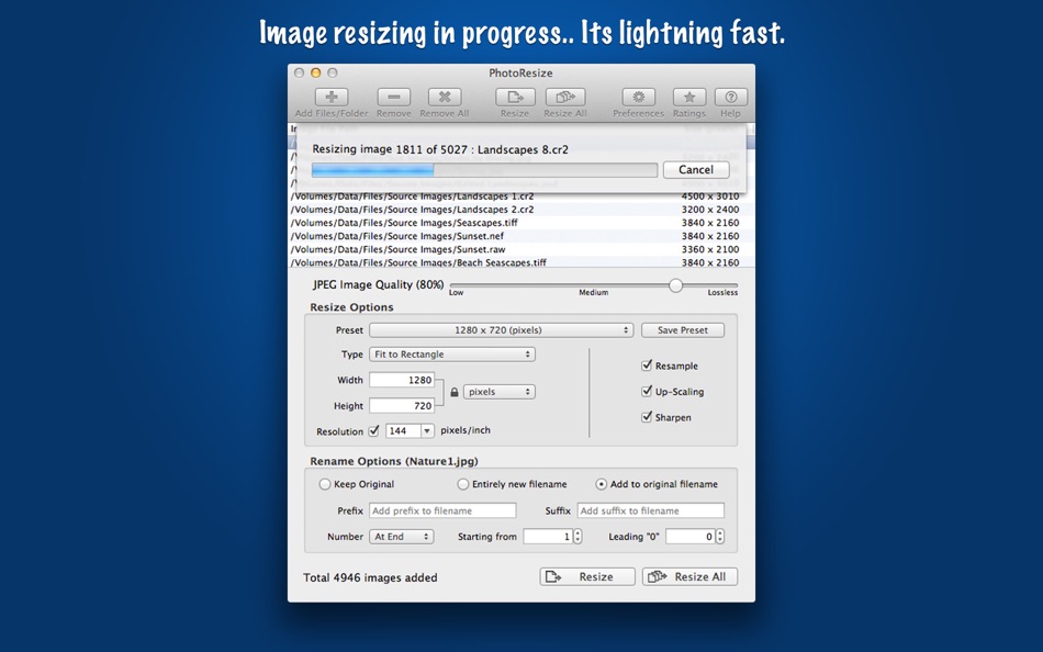 #5. PhotoResize (macOS) Podle: RootRise Technologies Pvt. Ltd.