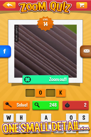 Zoom Quiz: a game of zoomed in pictures screenshot 3