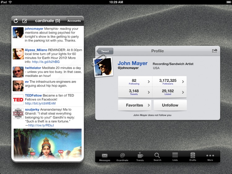 Twittelator for iPad and Twitter screenshot-4