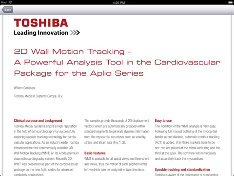 Toshiba Imaging Library screenshot 2