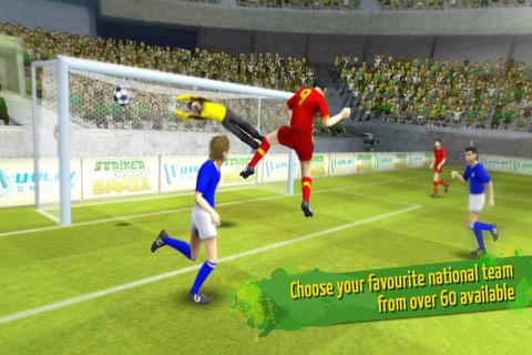 Striker Soccer Brazil: lead your team to the top of the worldのおすすめ画像1