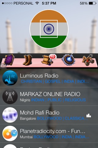 India Radio Free - Tunein to live Indian radio stations screenshot 3