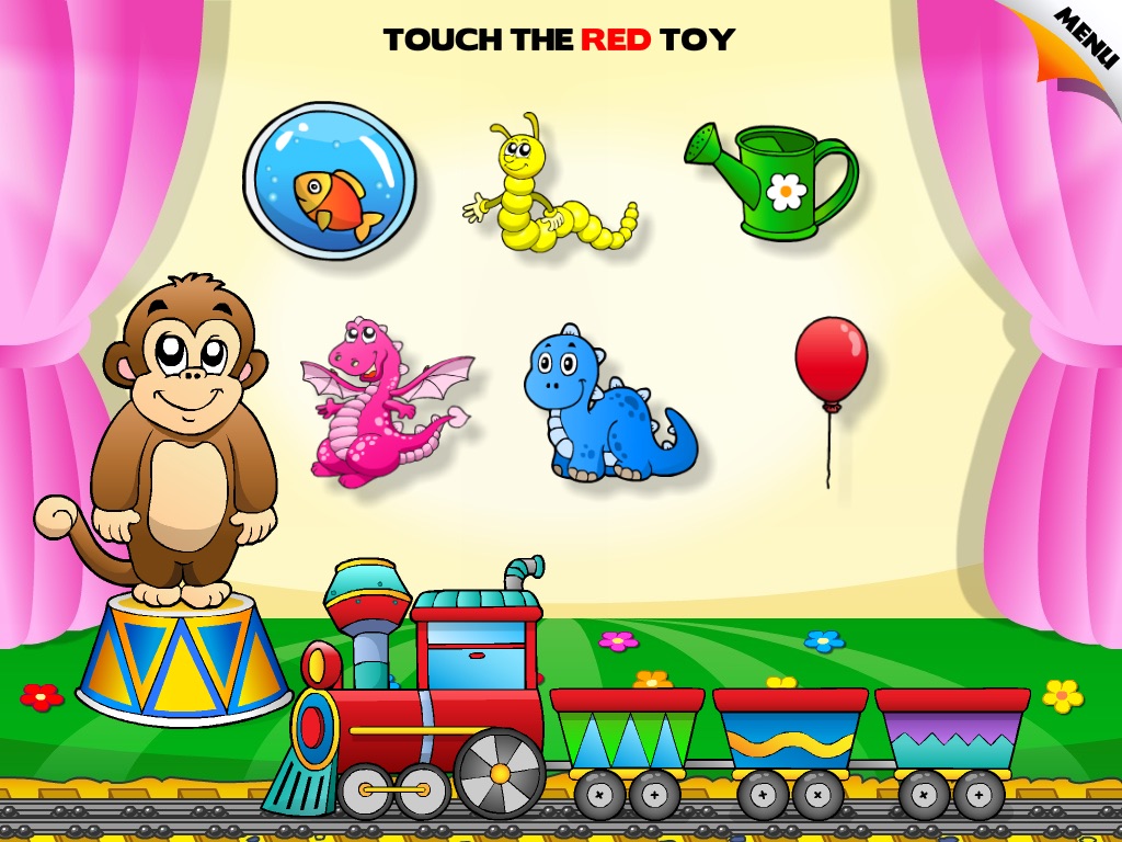 Abby - Toddler and Baby Train – Learning Colors Free screenshot 4