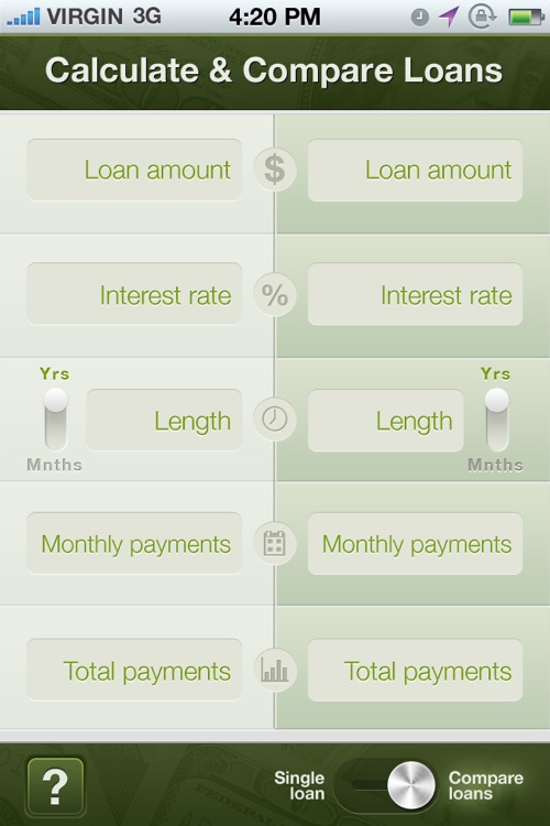 Calculate & Compare Loans.