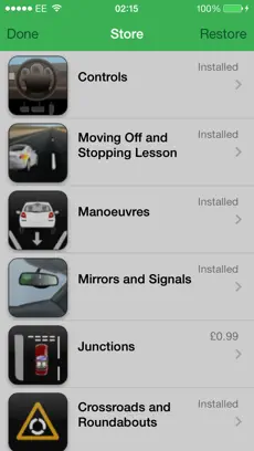 Screenshot 2 D.A.PH.N.E - Teach yourself driving iphone