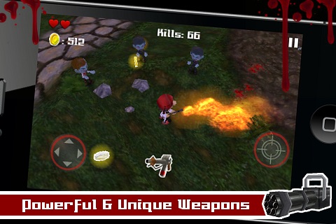 Tsolias Vs Zombies 3D FREE screenshot 3