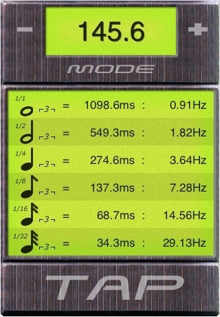 BPM Tap Tempo screenshot 2